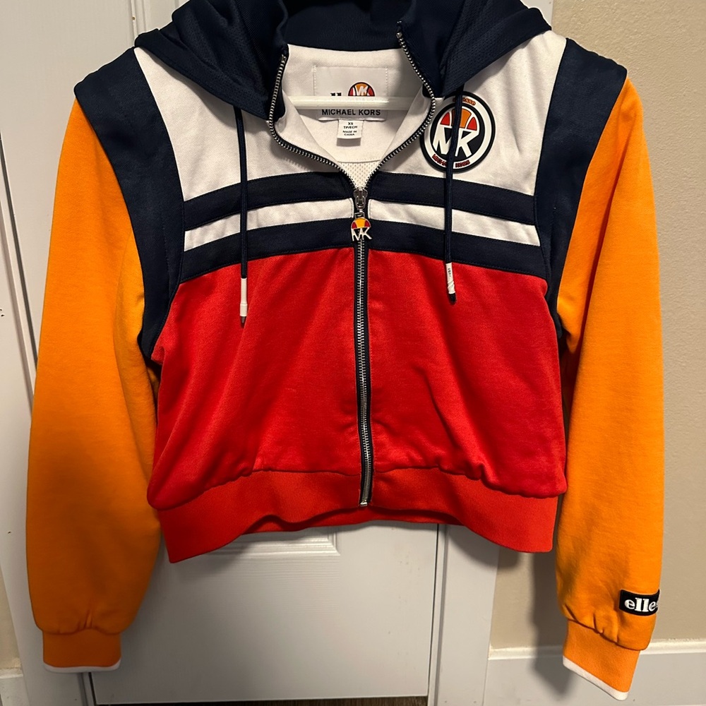 Michael Kors Women’s Ellesse Zip-Up Jacket